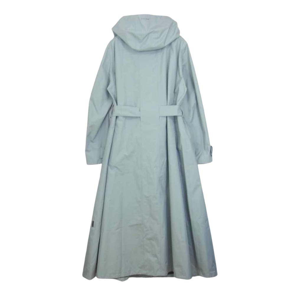 Herno ヘルノ 国内正規品 IM037DL 着脱可能フード付き ベルテッド コート グレー系 L【中古】
