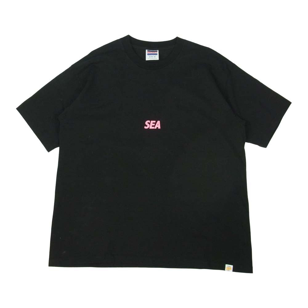 WIND AND SEA ウィンダンシー × BEDWIN & THE HEARTBREAKERS ベドウィン T-Shirt Goat Tシャツ ブラック系 M【中古】