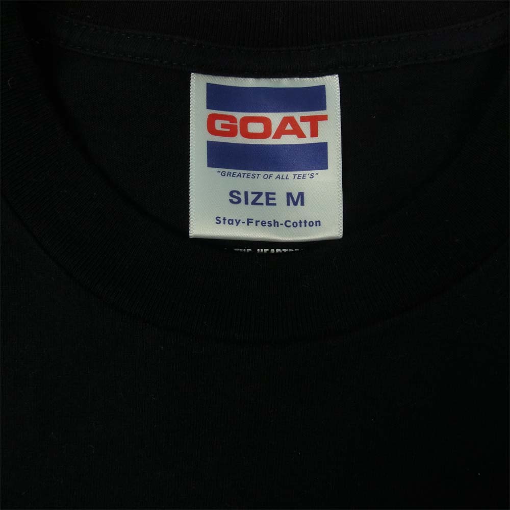 WIND AND SEA ウィンダンシー × BEDWIN & THE HEARTBREAKERS ベドウィン T-Shirt Goat Tシャツ ブラック系 M【中古】