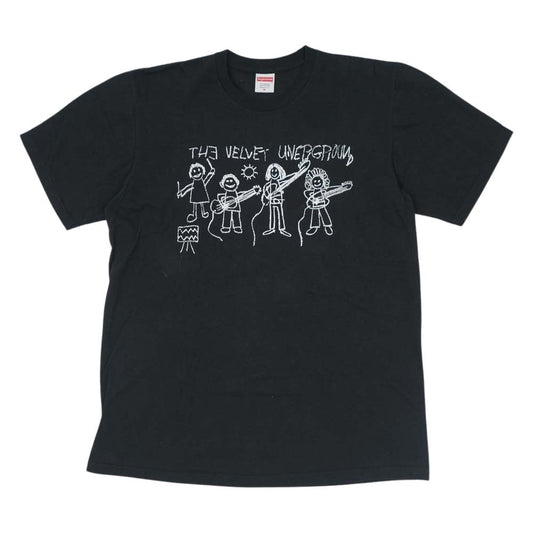 Supreme シュプリーム 19AW The Velvet Underground Drawing Tee ブラック系 M【中古】