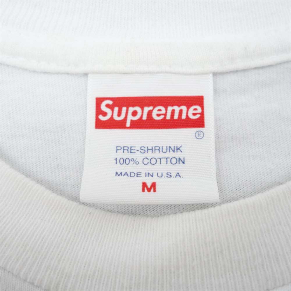 Supreme シュプリーム 21SS Raphael Tee ラファエル Ｔシャツ ホワイト系 M【中古】