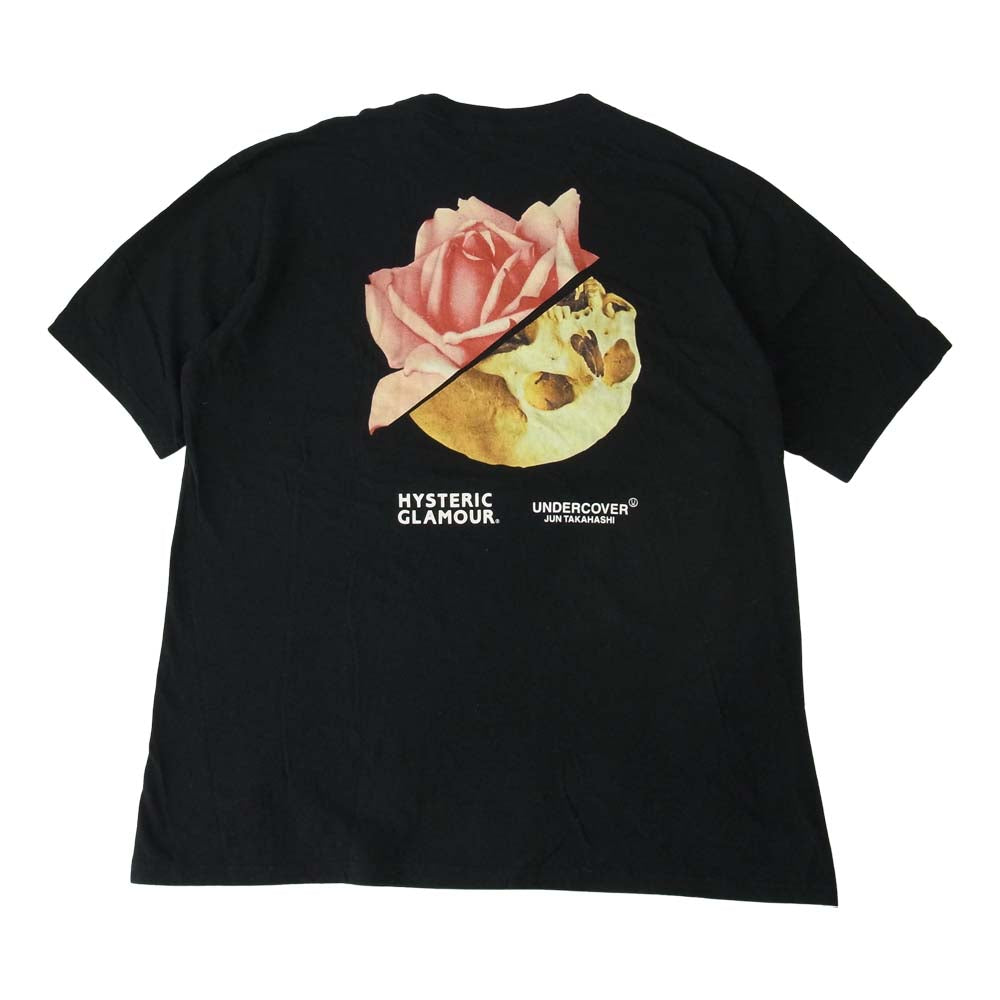 UNDERCOVER アンダーカバー × HYSTERIC GLAMOUR × SENSE ヒステリックグラマー センス プリント Tシャツ ブラック系 4【中古】