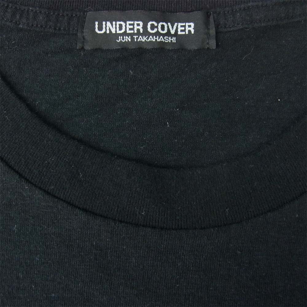 UNDERCOVER アンダーカバー × HYSTERIC GLAMOUR × SENSE ヒステリックグラマー センス プリント Tシャツ ブラック系 4【中古】