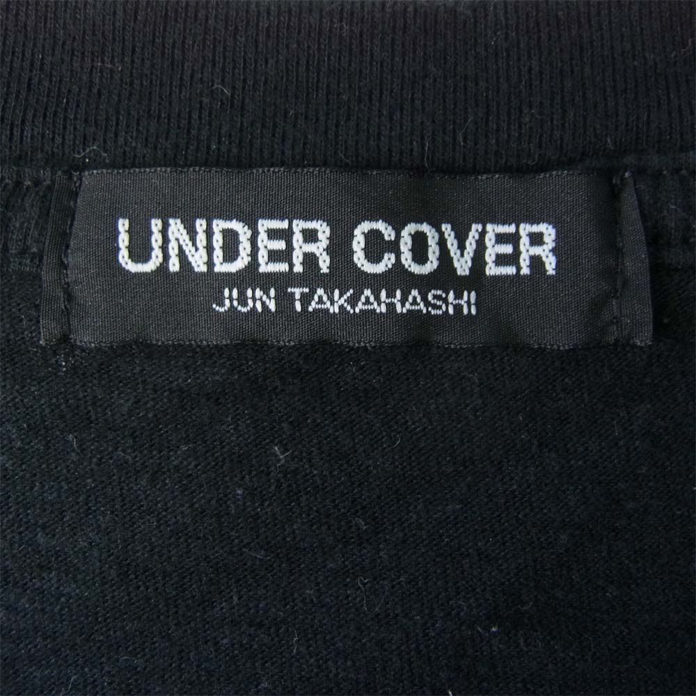 UNDERCOVER アンダーカバー × HYSTERIC GLAMOUR × SENSE ヒステリックグラマー センス プリント Tシャツ ブラック系 4【中古】