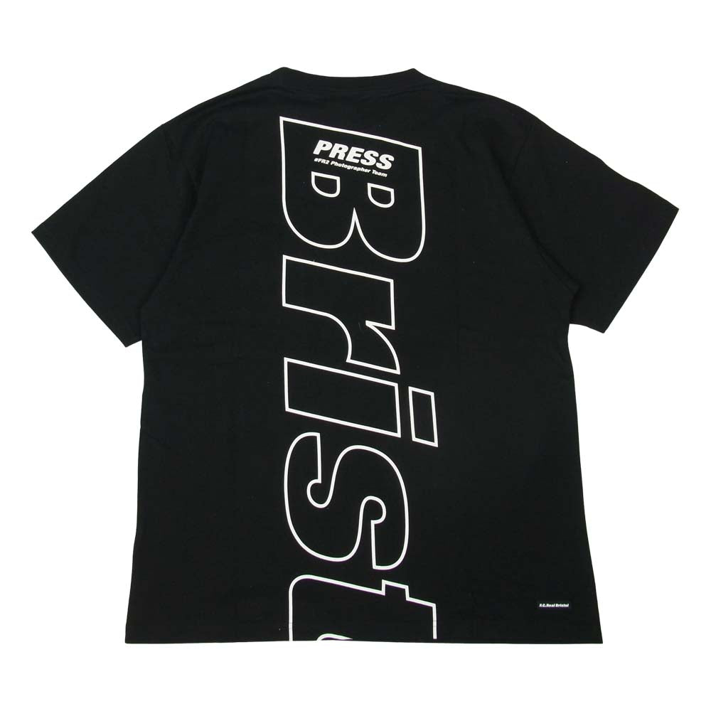 F.C.R.B. エフシーアールビー FCRB-202127 FR2 POCKET TEE ポケット Tシャツ ブラック系 L【新古品】【未使用】【中古】