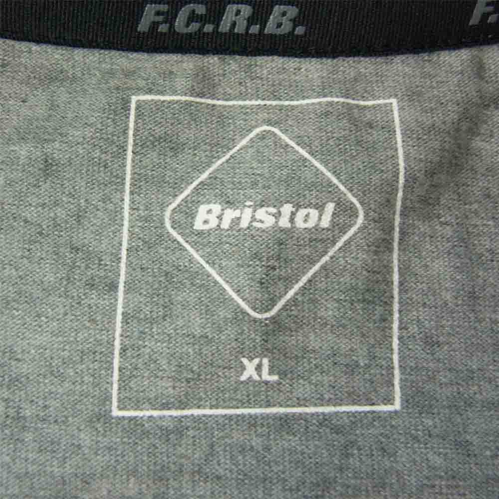 F.C.R.B. エフシーアールビー FCRB-212022 MLB TOUR MATCH TEE ヤンキース Tシャツ グレー系 XL【新古品】【未使用】【中古】
