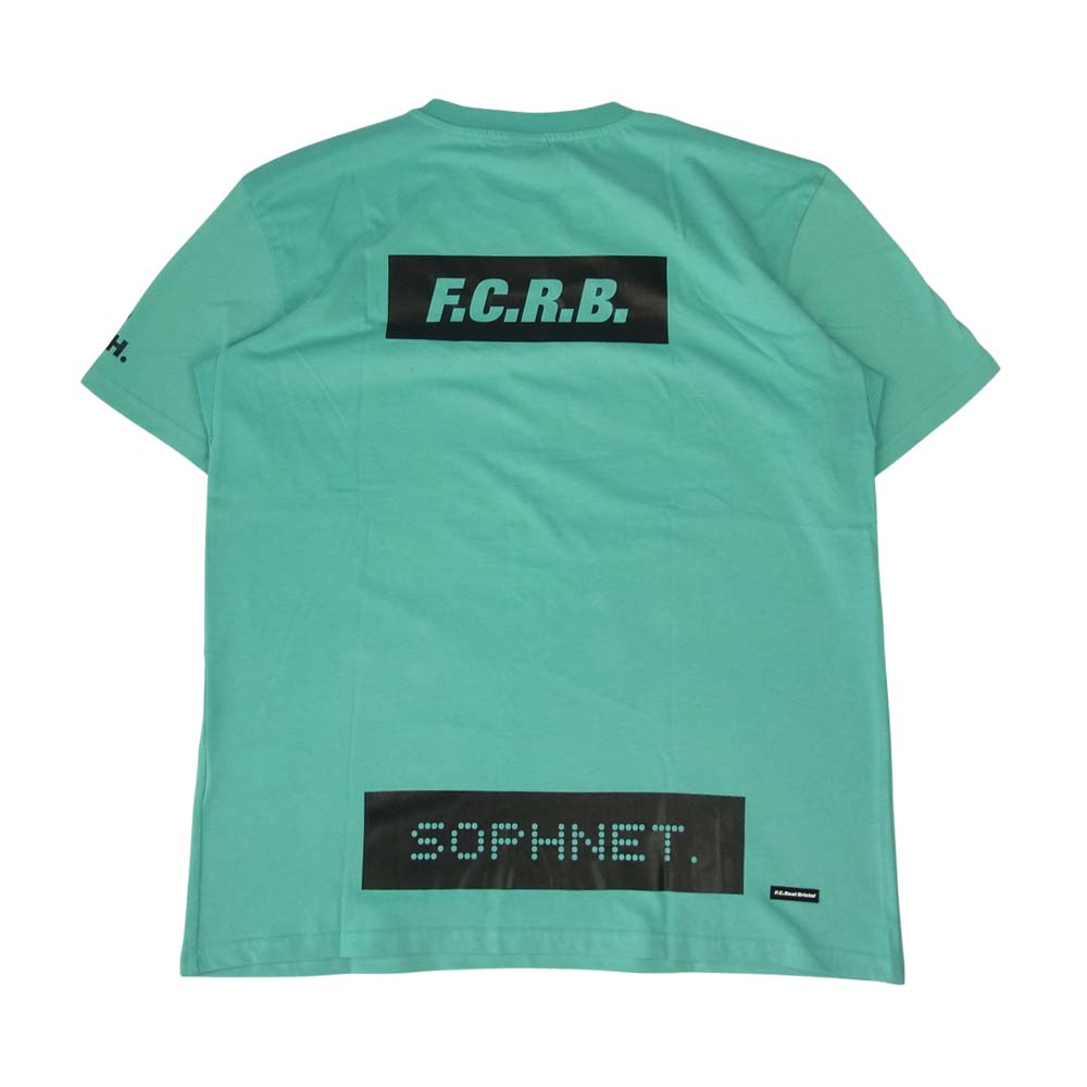 F.C.R.B. エフシーアールビー × MEYBA TEE メイバ Tシャツ グリーン系 L【新古品】【未使用】【中古】
