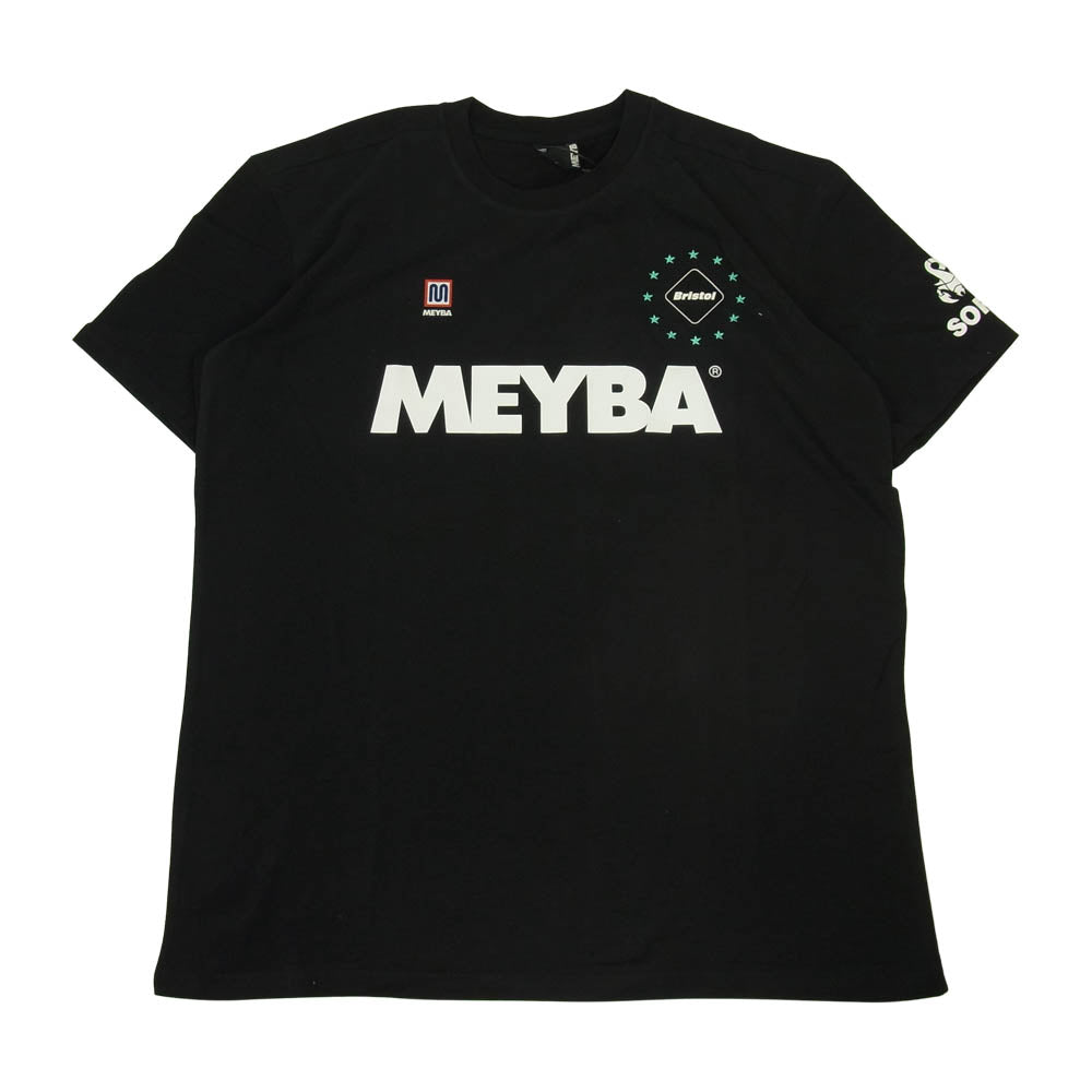 F.C.R.B. エフシーアールビー MF1S21AW × MEYBA TEE メイバ Tシャツ BLACK ブラック系 L【新古品】【未使用】【中古】