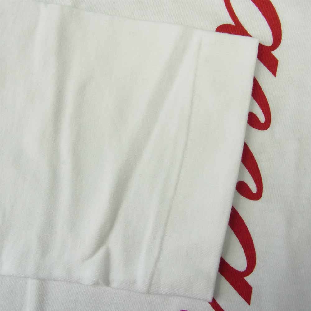 COMME des GARCONS コムデギャルソン KC-T004-051-1-4 x Baccarat SLEEVE LOGO T 青山限定 バカラ スリーブロゴ 長袖 Tシャツ ホワイト系 L【新古品】【未使用】【中古】