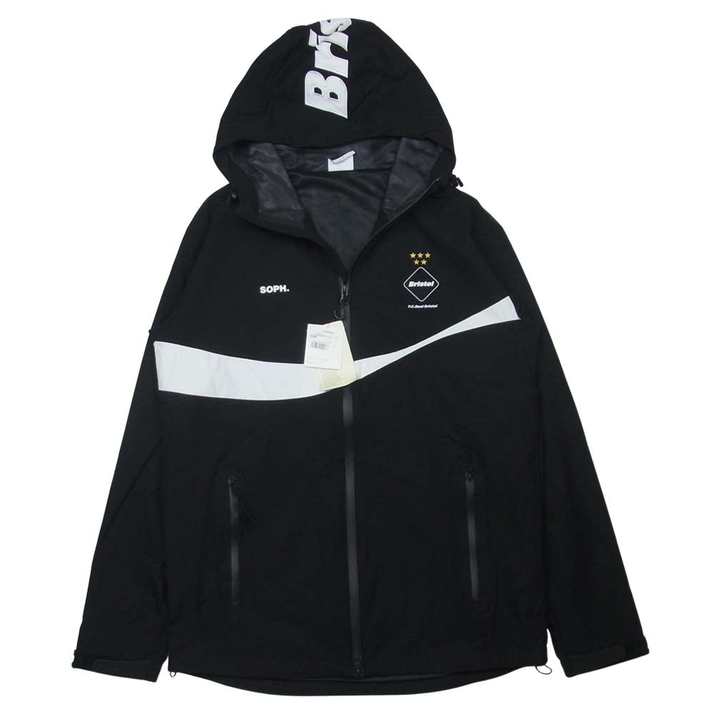 F.C.R.B. エフシーアールビー FCRB-200000 COCA-COLA WARM UP JACKET コカ コーラ ウォーム アップ ジャケット ブラック系 L【極上美品】【中古】