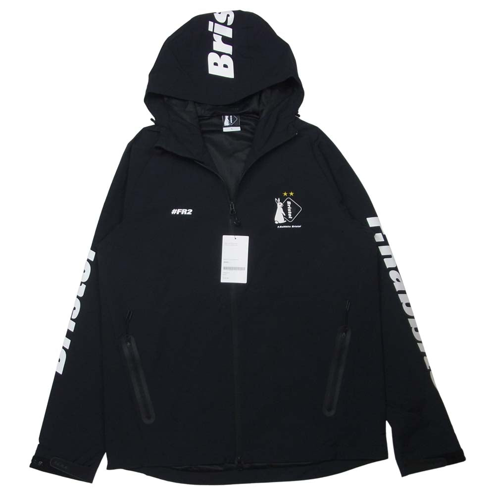 F.C.R.B. エフシーアールビー FCRB-202118 FR2 WARM UP JACKET ナイロン ジャケット ブラック系 L【新古品】【未使用】【中古】