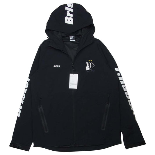 F.C.R.B. エフシーアールビー FCRB-202118 FR2 WARM UP JACKET ナイロン ジャケット ブラック系 L【新古品】【未使用】【中古】