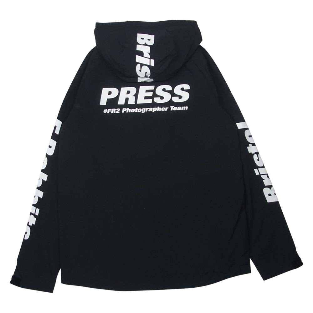 F.C.R.B. エフシーアールビー FCRB-202118 FR2 WARM UP JACKET ナイロン ジャケット ブラック系 L【新古品】【未使用】【中古】