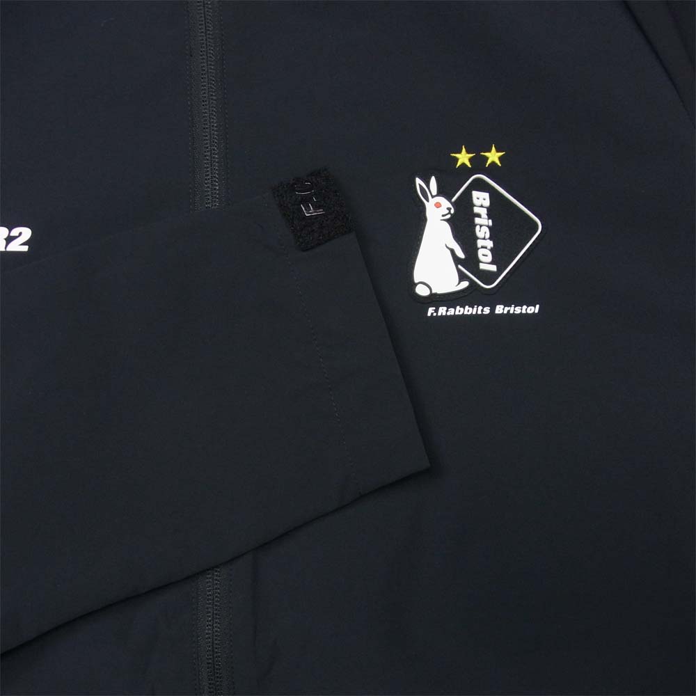 F.C.R.B. エフシーアールビー FCRB-202118 FR2 WARM UP JACKET ナイロン ジャケット ブラック系 L【新古品】【未使用】【中古】