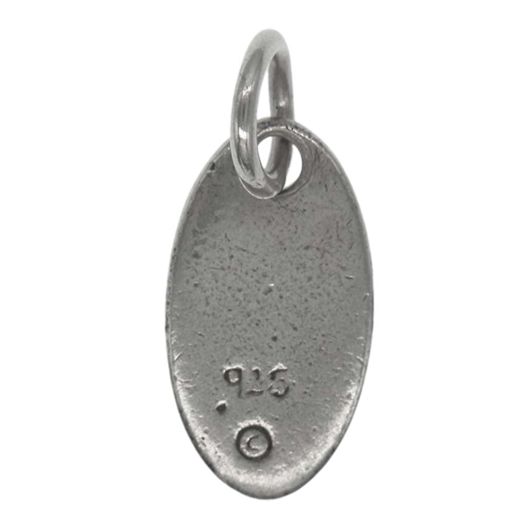 TRAVIS WALKER トラヴィスワーカー oval logo charm オーバル ロゴ チャーム シルバー系【中古】