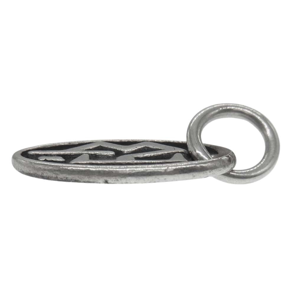 TRAVIS WALKER トラヴィスワーカー oval logo charm オーバル ロゴ チャーム シルバー系【中古】
