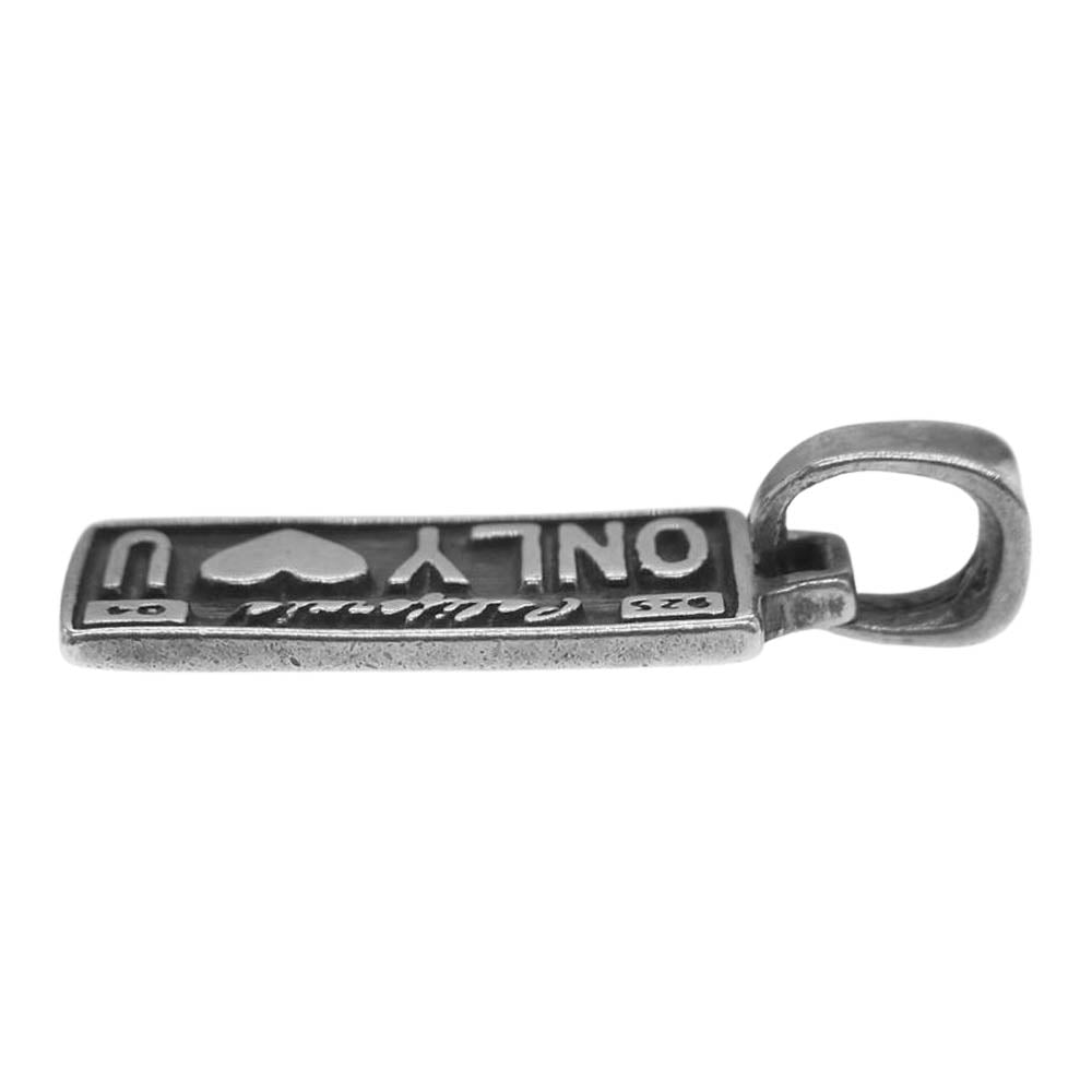 TRAVIS WALKER トラヴィスワーカー ライセンスプレート ONLY U シルバー系【中古】