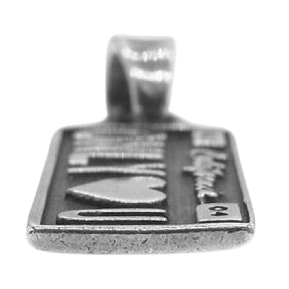 TRAVIS WALKER トラヴィスワーカー ライセンスプレート ONLY U シルバー系【中古】