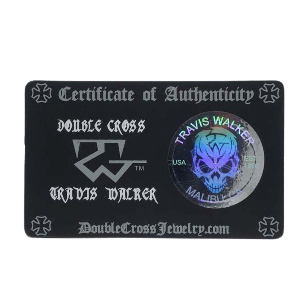 TRAVIS WALKER トラヴィスワーカー ライセンスプレート BITCH シルバー系【中古】