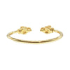 TRAVIS WALKER トラヴィスワーカー GOLD PLATED BRASS SABOR BANGLE WITH STONES ゴールド プレート ブラス バングル ゴールド系【中古】