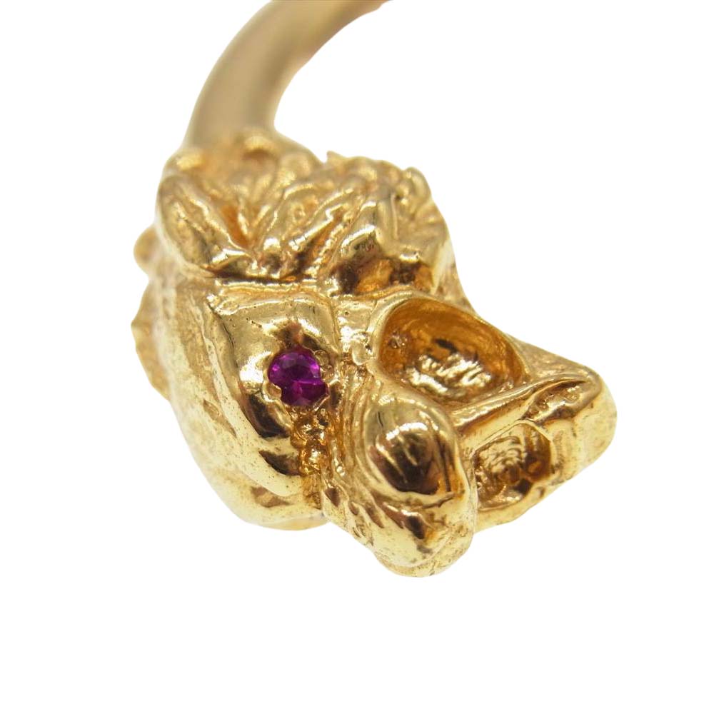 TRAVIS WALKER トラヴィスワーカー GOLD PLATED BRASS SABOR BANGLE WITH STONES ゴールド プレート ブラス バングル ゴールド系【中古】