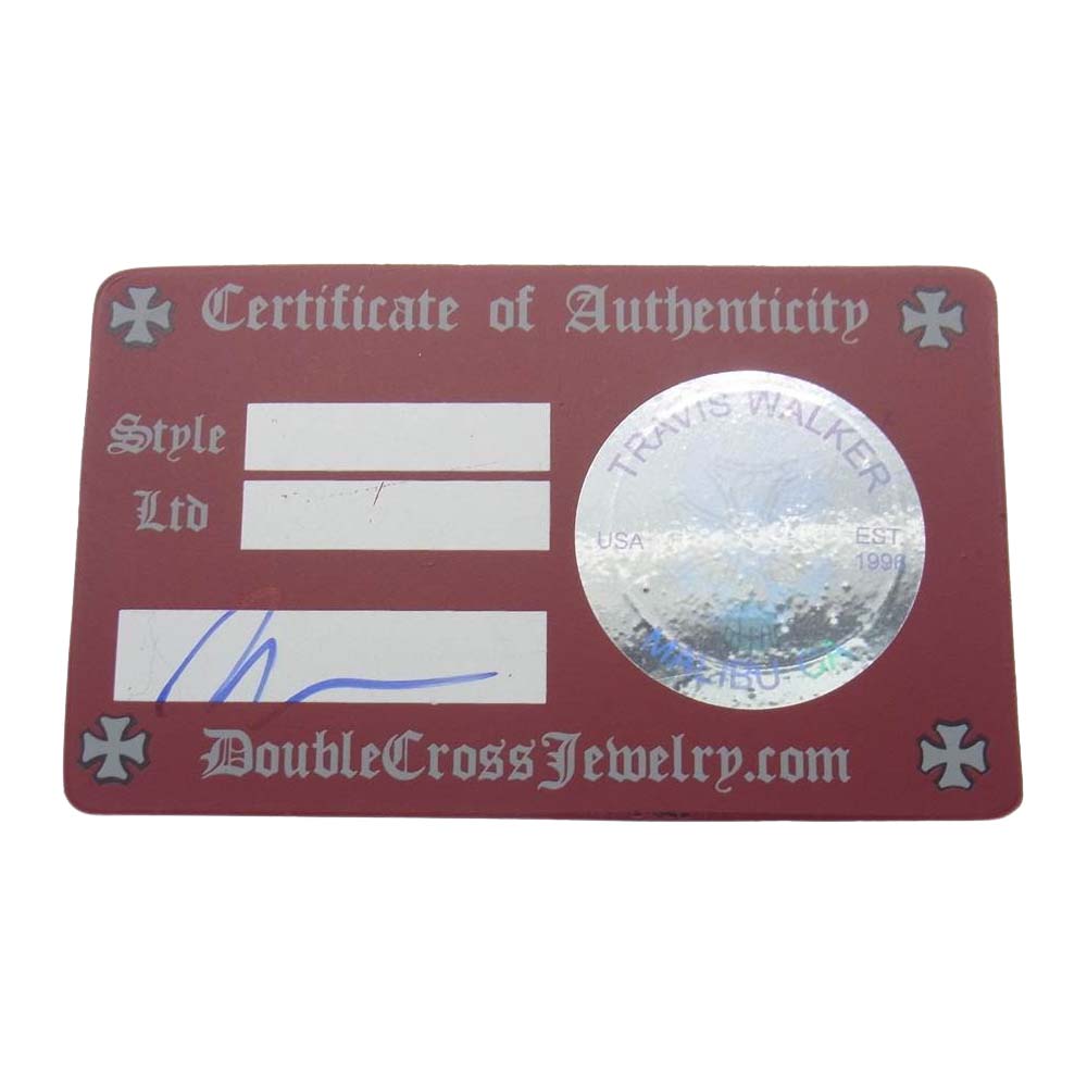 TRAVIS WALKER トラヴィスワーカー ボルト フェザー シルバー系【中古】