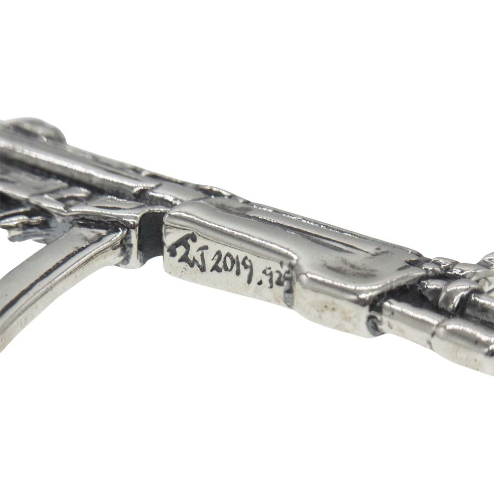 TRAVIS WALKER トラヴィスワーカー ボーンハンド シルバー系【中古】