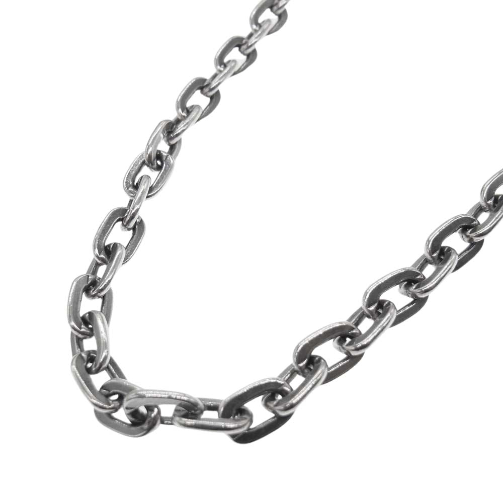 TRAVIS WALKER トラヴィスワーカー オーバルリンク ネックレス シルバー系【中古】