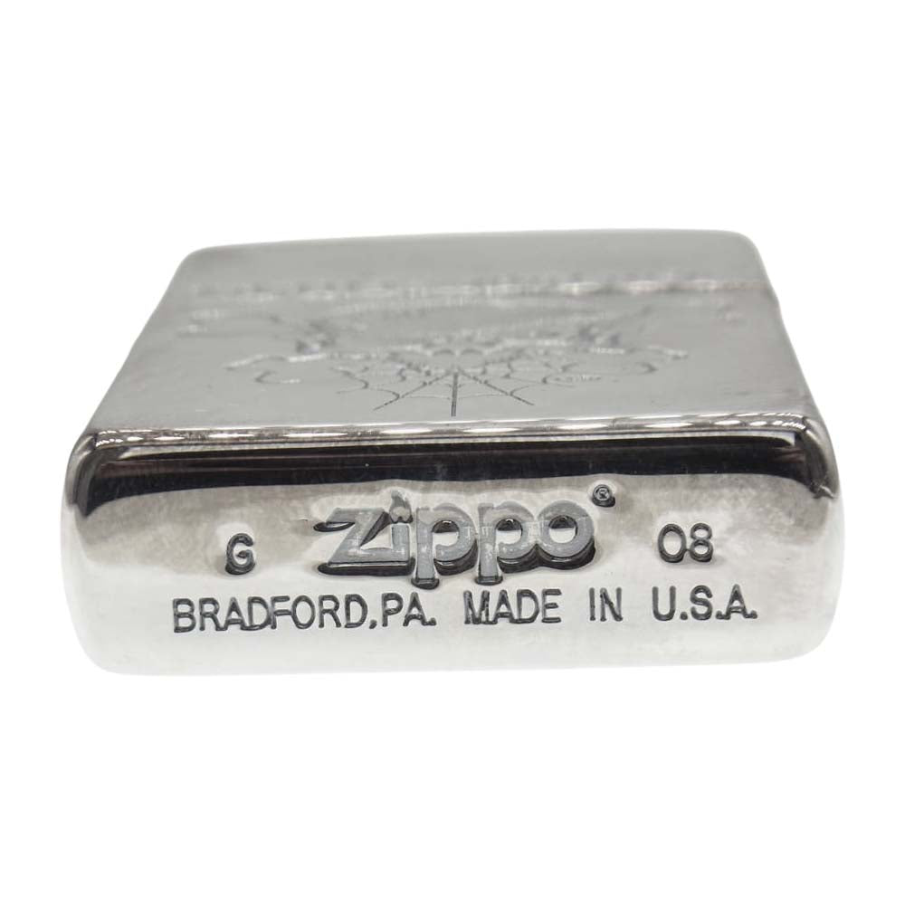 TRAVIS WALKER トラヴィスワーカー ギャランティカード付属 ジッポ ZIPPO シルバー系【中古】