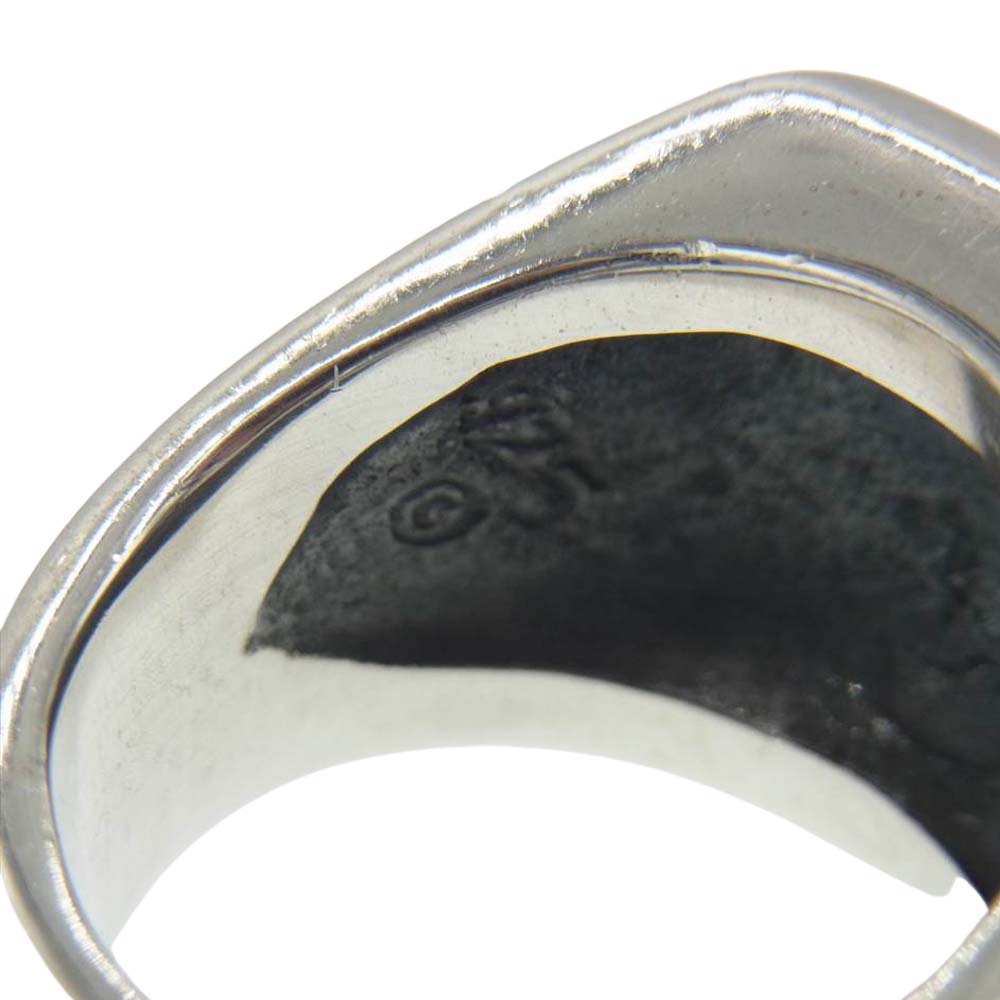 TRAVIS WALKER トラヴィスワーカー 印台 リング 21号【中古】