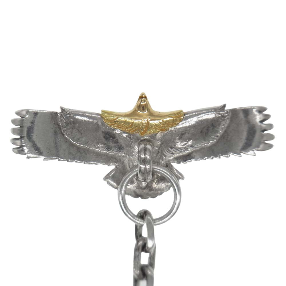 TARO WASHIMI ワシミタロウ 鷲見太郎 K18 頭金イーグル ネックレス シルバー系【中古】