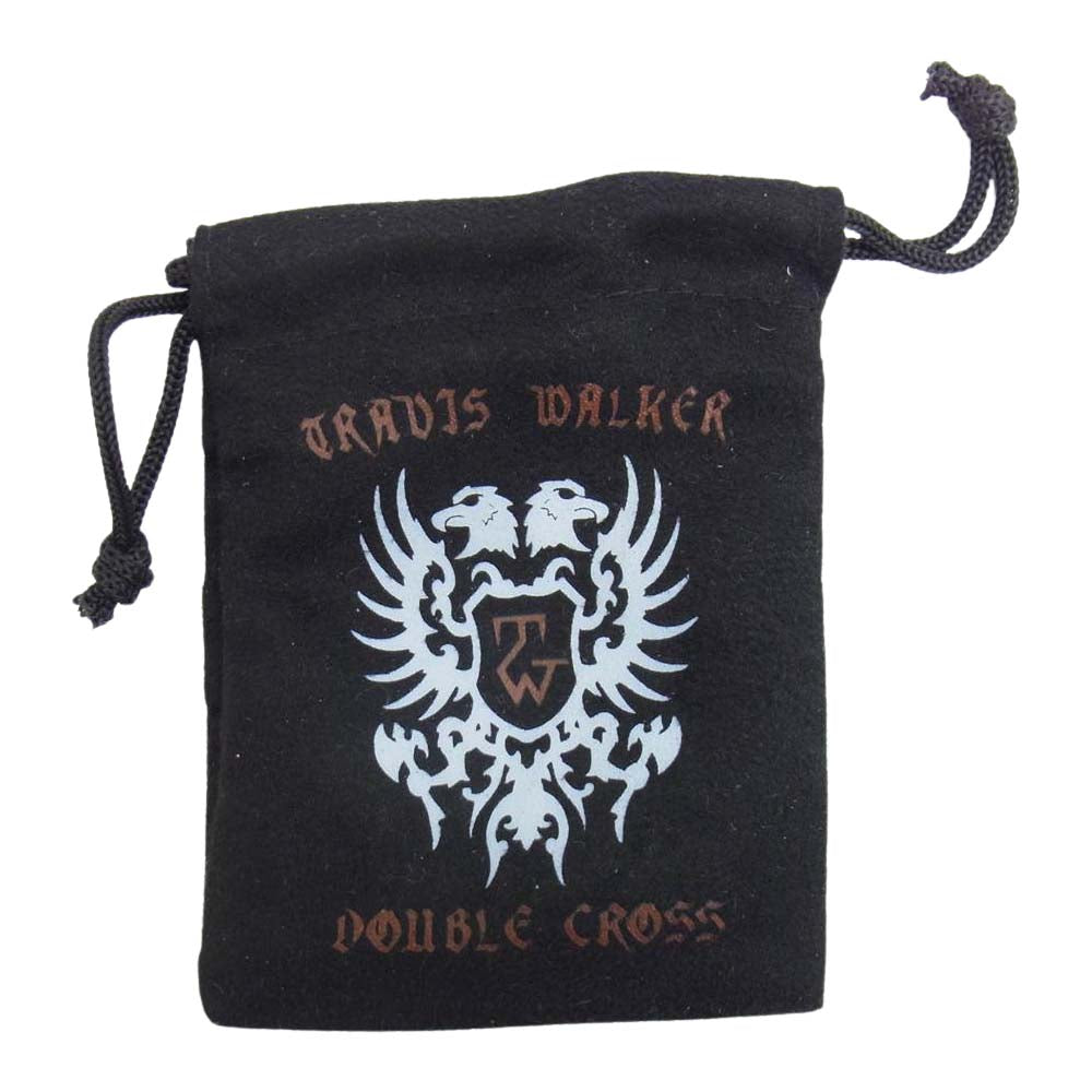 TRAVIS WALKER トラヴィスワーカー チョンプス スカル サイクロプス フレイム カスタム リング シルバー系 22号【中古】
