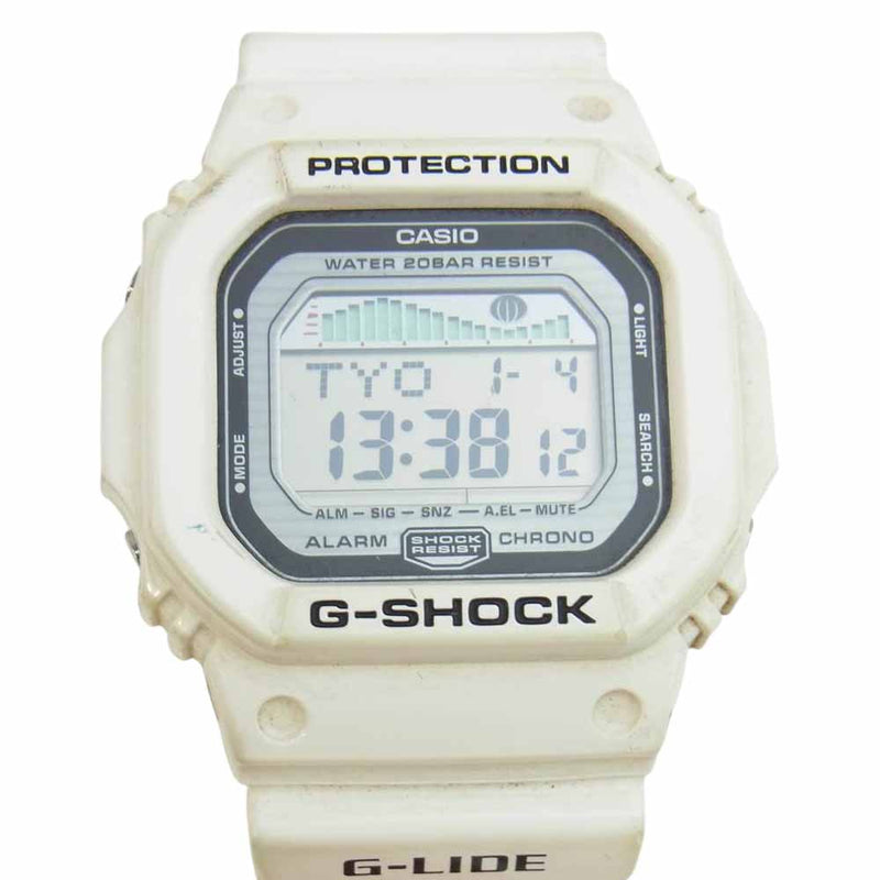 CASIO G-SHOCK カシオ ジーショック GLX-5600-7JF G-LIDE 20気圧防水  腕時計 ホワイト系【中古】