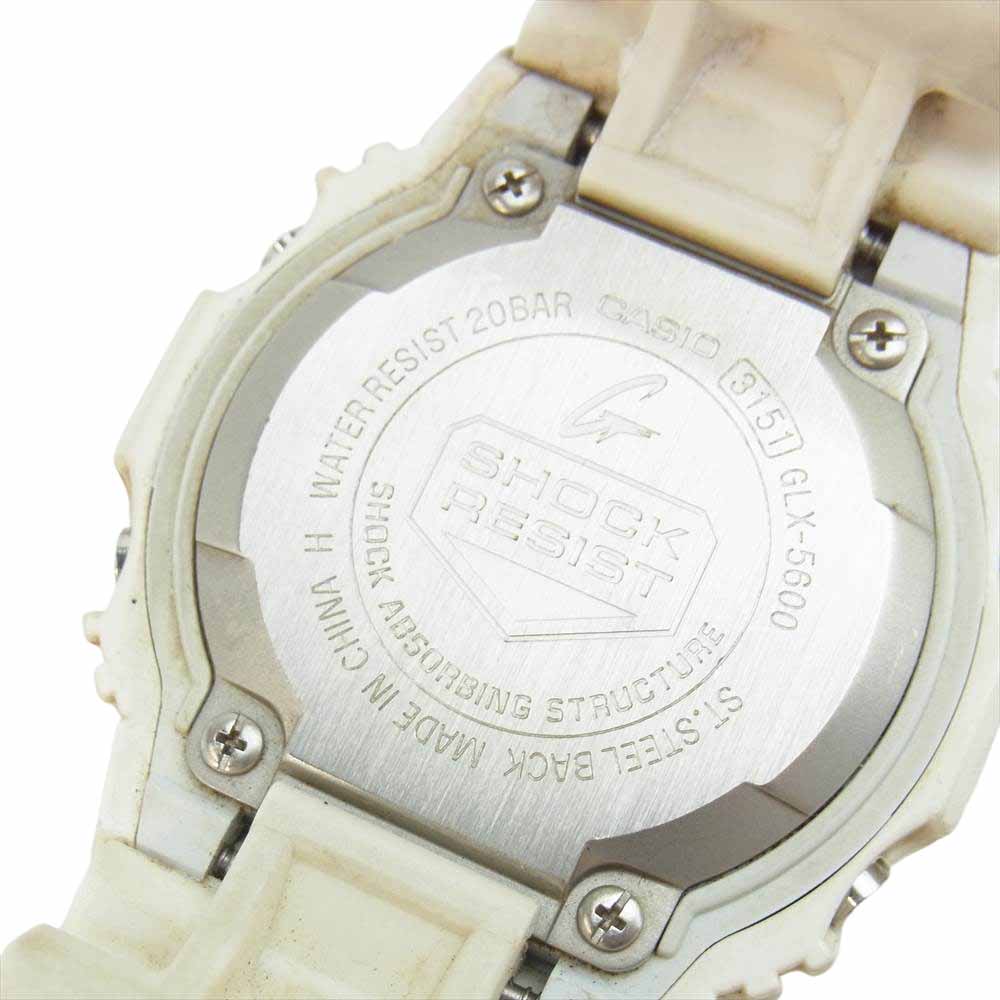 CASIO G-SHOCK カシオ ジーショック GLX-5600-7JF G-LIDE 20気圧防水  腕時計 ホワイト系【中古】