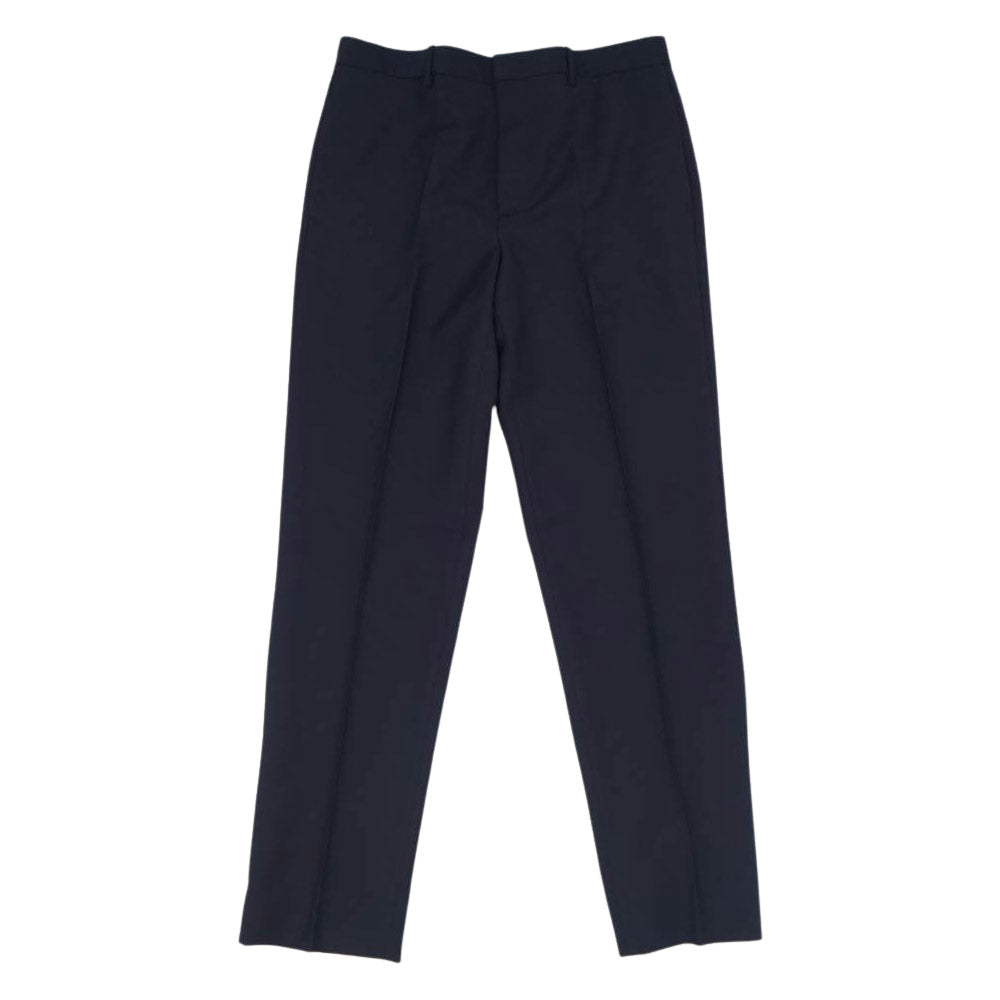 JIL SANDER ジルサンダー 20SS JSIQ200201 国内正規品 モヘア混 セットアップ ヴァージンウール 2B テーラード ジャケット スーツ ネイビー系 48【美品】【中古】