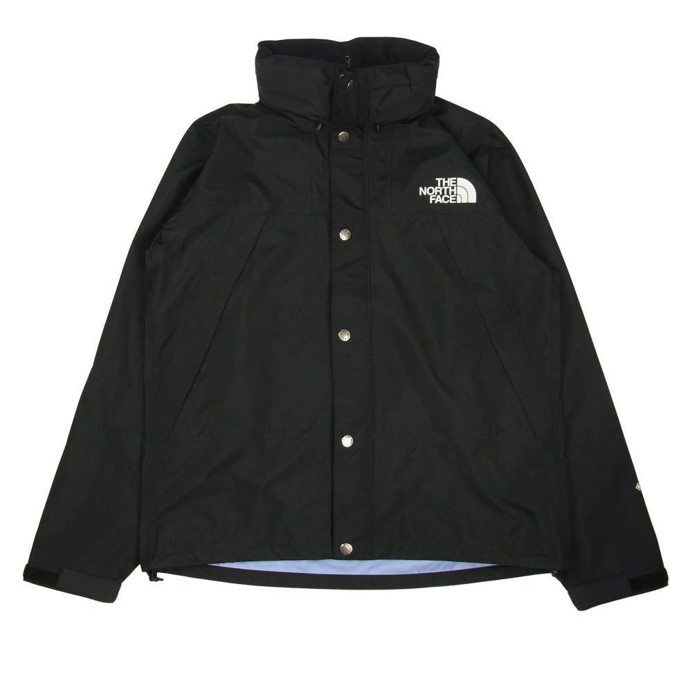 THE NORTH FACE ノースフェイス NP12135 Mountain Raintex Jacket ゴアテックス マウンテン レインテックス ジャケット ブラック Lサイズ スタッフサック付 ブラック系 L【美品】【中古】