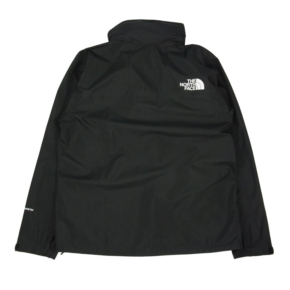 THE NORTH FACE ノースフェイス NP12135 Mountain Raintex Jacket ゴアテックス マウンテン レインテックス ジャケット ブラック Lサイズ スタッフサック付 ブラック系 L【美品】【中古】