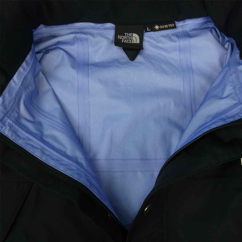 THE NORTH FACE ノースフェイス NP12135 Mountain Raintex Jacket ゴアテックス マウンテン レインテックス ジャケット ブラック Lサイズ スタッフサック付 ブラック系 L【美品】【中古】