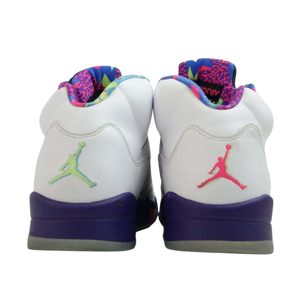 NIKE ナイキ DB3335-100 AIR JORDAN 5 RETRO エアジョーダン 5 レトロ BEL-AIR ベルエア スニーカー ホワイト系 27.5cm【中古】