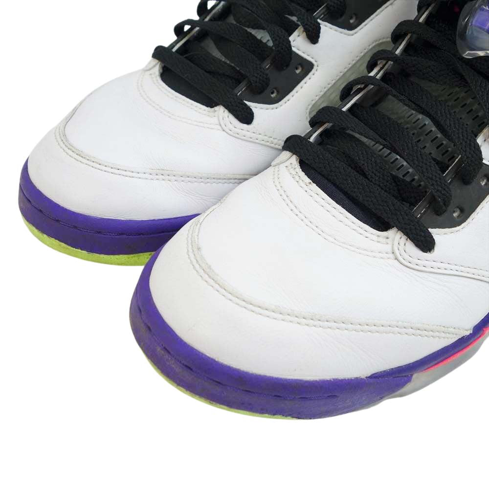 NIKE ナイキ DB3335-100 AIR JORDAN 5 RETRO エアジョーダン 5 レトロ BEL-AIR ベルエア スニーカー ホワイト系 27.5cm【中古】