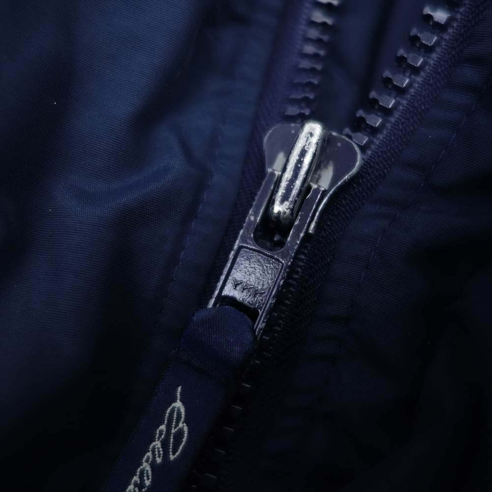 Eddie Bauer エディー・バウアー 90s~00sフード ダウン ジャケット ネイビー系 M【中古】