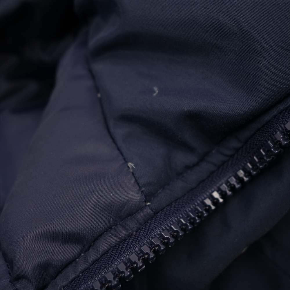Eddie Bauer エディー・バウアー 90s~00sフード ダウン ジャケット ネイビー系 M【中古】