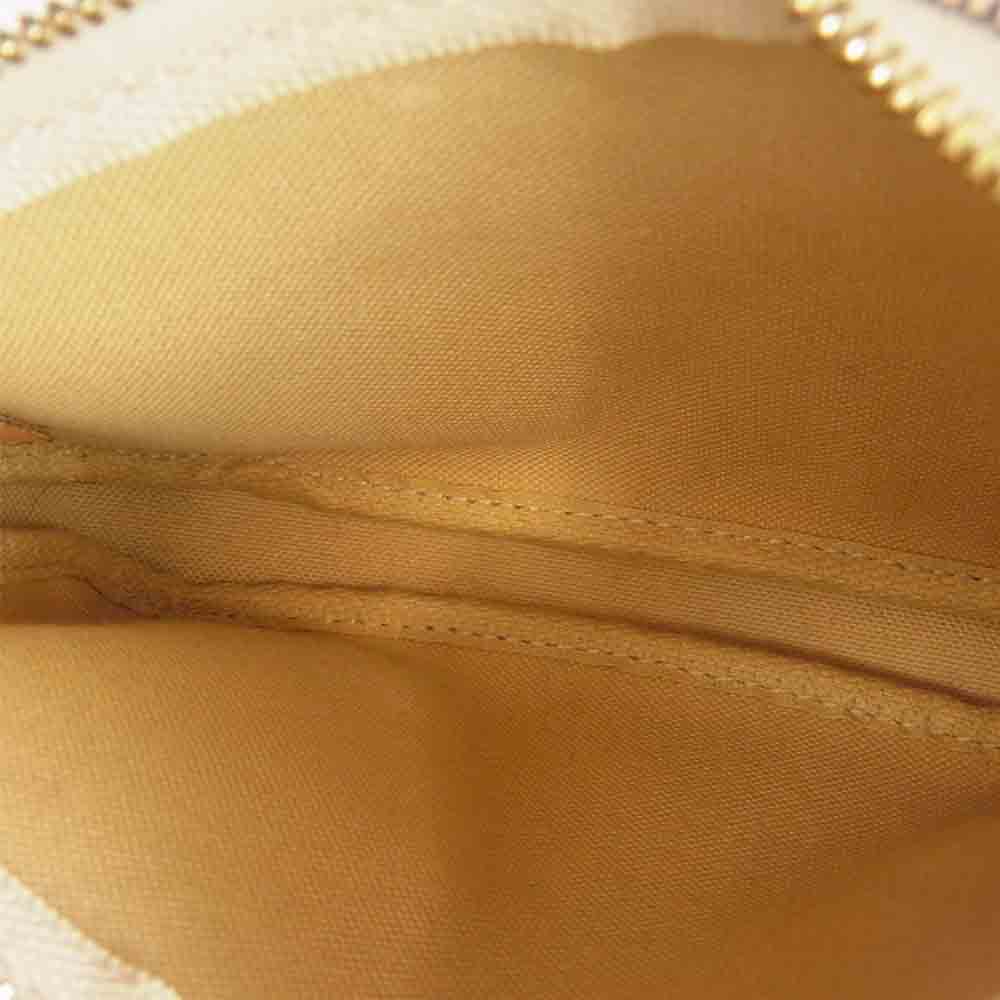 LOUIS VUITTON ルイ・ヴィトン N58010 ダミエ アズール ミニ ポシェット アクセソワール グレー系 ホワイト系【美品】【中古】