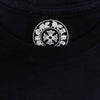 CHROME HEARTS クロムハーツ（原本無） 国内正規品 ホースシュー スクロールラベル プリント Tシャツ ブラック系 S【中古】