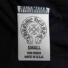 CHROME HEARTS クロムハーツ（原本無） 国内正規品 ホースシュー スクロールラベル プリント Tシャツ ブラック系 S【中古】