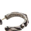 CHROME HEARTS クロムハーツ（原本無） スクロール フープ ピアス シルバー系【中古】