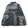 NEIGHBORHOOD ネイバーフッド 212AQNH-SHM04 BANDANA CHOPPED-1 E-SHIRT LS バンダナ チョップド シャツ ジャケット グレー系 S【新古品】【未使用】【中古】