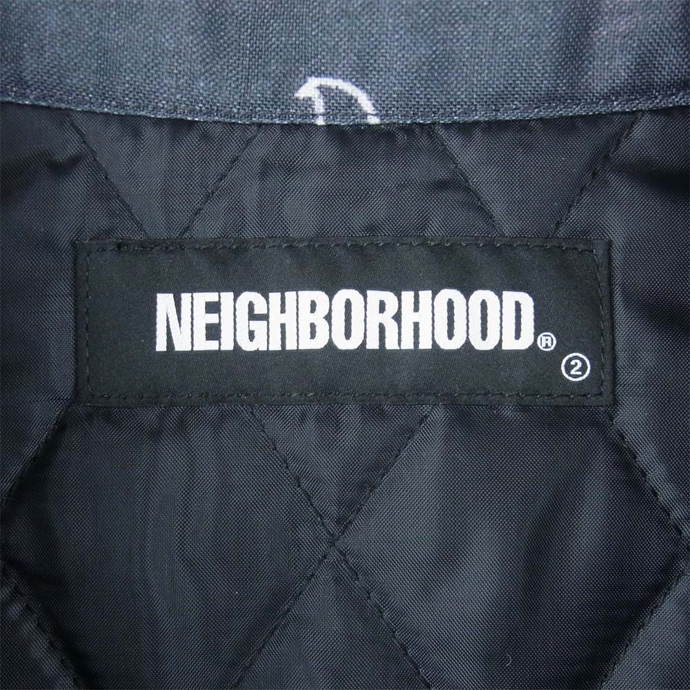 NEIGHBORHOOD ネイバーフッド 212AQNH-SHM04 BANDANA CHOPPED-1 E-SHIRT LS バンダナ チョップド シャツ ジャケット グレー系 S【新古品】【未使用】【中古】
