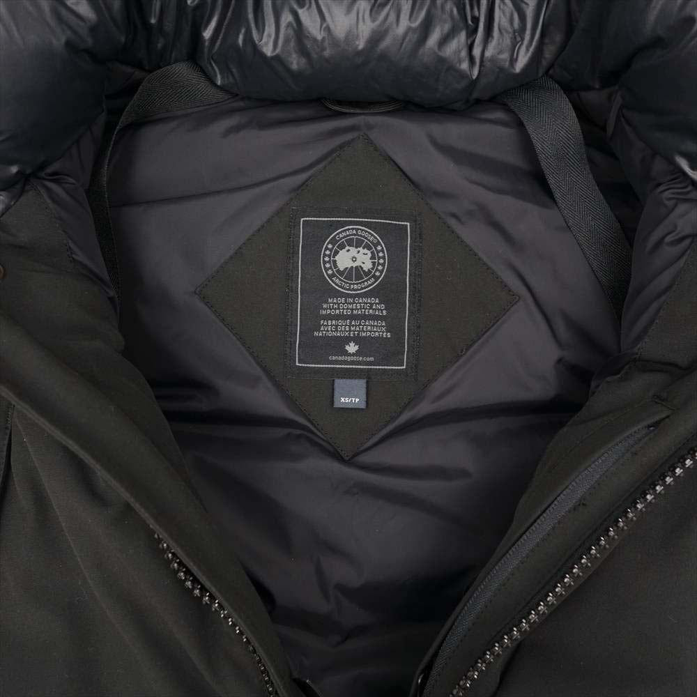 CANADA GOOSE カナダグース 2073MB 国内正規品 サザビーリーグ SHERRIDON PARKA シェリドン ダウンジャケット ブラック系 XS【中古】