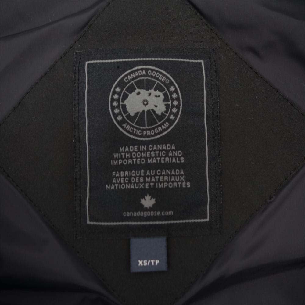 CANADA GOOSE カナダグース 2073MB 国内正規品 サザビーリーグ SHERRIDON PARKA シェリドン ダウンジャケット ブラック系 XS【中古】